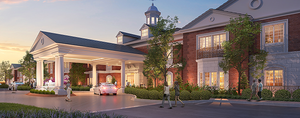 Rendering of The Georgian Lakeside, a senior living home in Roswell, GA.